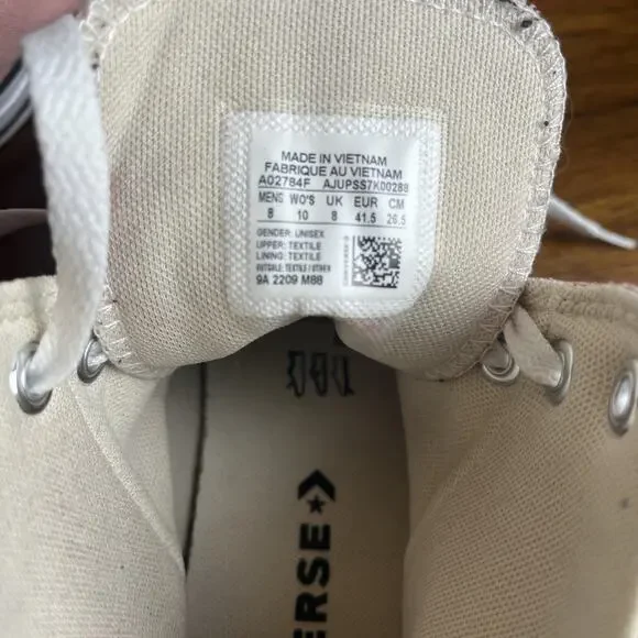 Converse Chuck Taylor All Star Hi Shoes Canyon Dusk Pink Men’s 8 Women’s 10 - Picture 12 of 13